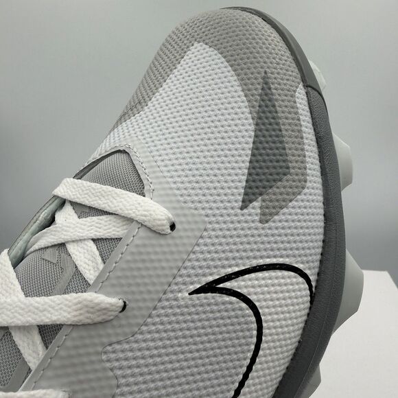 Nike Force Trout 8 Pro MCS CZ5914-001 Baseball Cleats Cool Grey White NEW 12